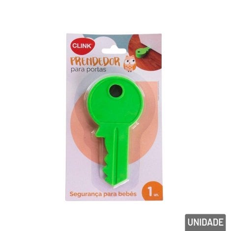 Aparador de Porta Plástico 13cm Chave Color