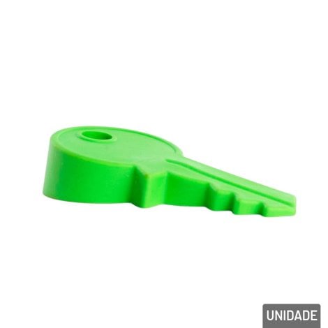 Aparador de Porta Plástico 13cm Chave Color