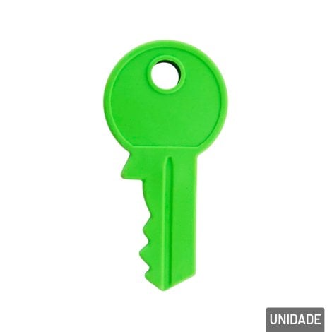 Aparador de Porta Plástico 13cm Chave Color
