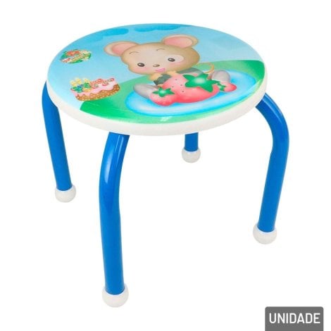 Banco de Metal Infantil 25cm Sortidos